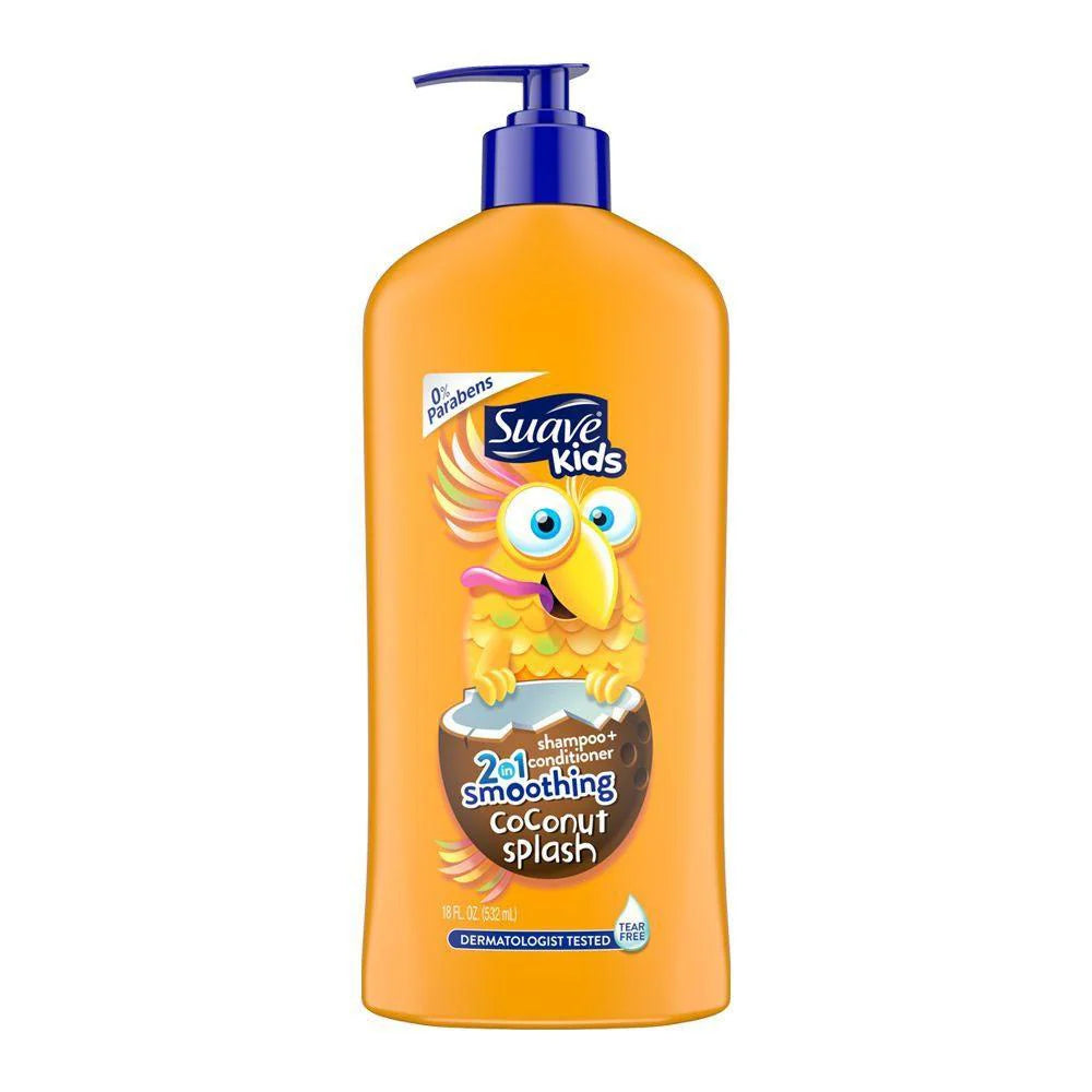 Suave - Kids 2in1 Coconut Splash Shampoo + Conditioner 532ml