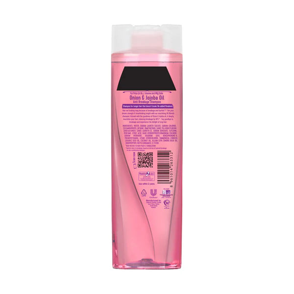 Sunsilk - Oil Blends Onion & Jojoba Oil Shampoo - 380Ml