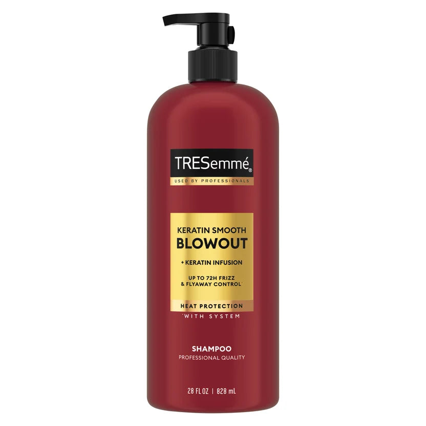 TRESemmé Keratin Smooth Blowout Shampoo - 828ml