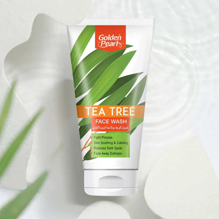 Golden Pearl Tea Tree Face Wash