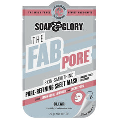 Soap & Glory The Fab Pore Pore-Refining Sheet Face Mask For Oily Skin 29g