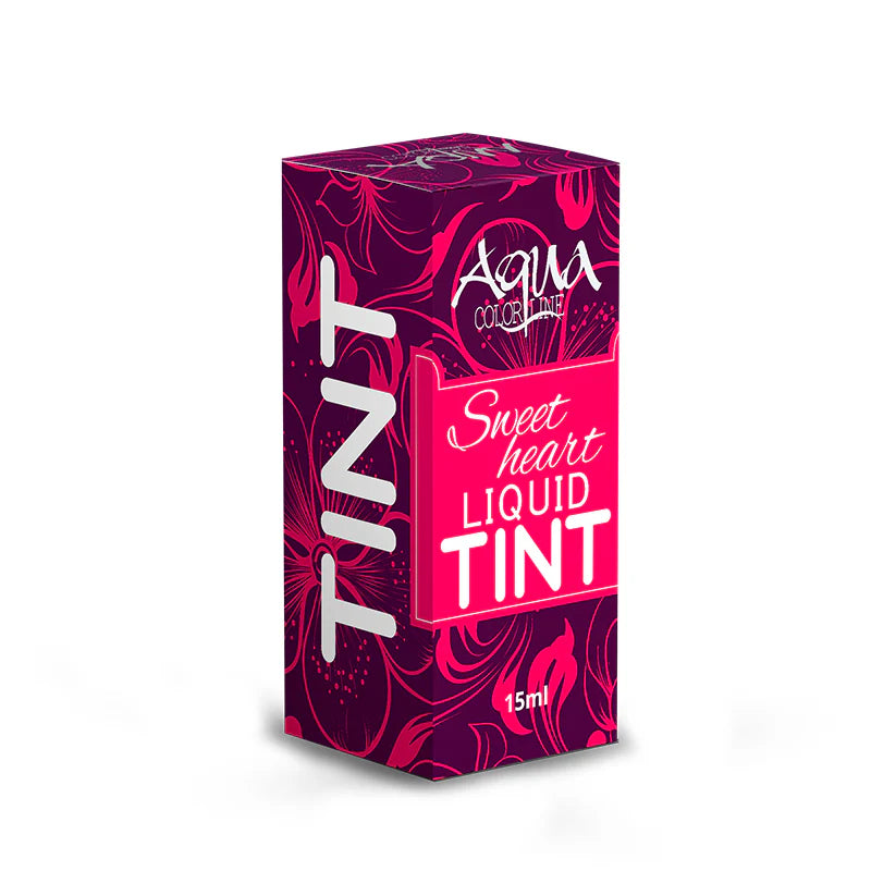 Aqua Color Line Sweet Heart Tint