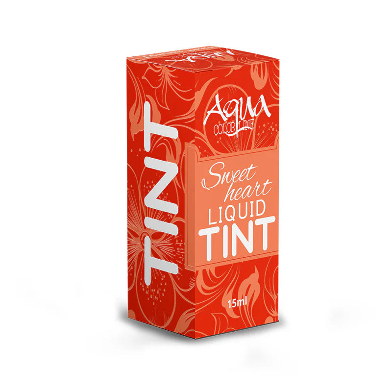 Aqua Color Line Sweet Heart Tint