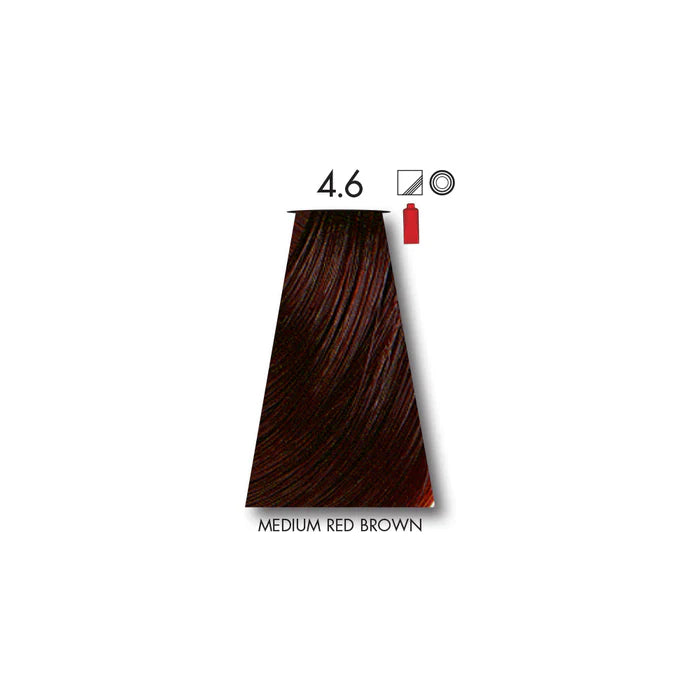 KEUNE TINTA MEDIUM RED BROWN 4.6 with Keune Developer 20 Volume - 60 ml
