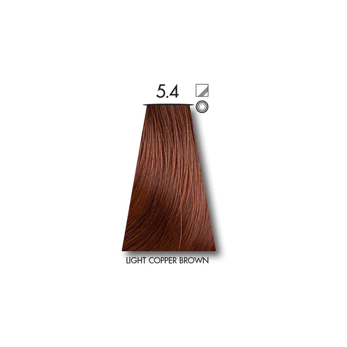 KEUNE TINTA LIGHT COPPER BROWN 5.4 with Keune Developer 20 Volume - 60 ml