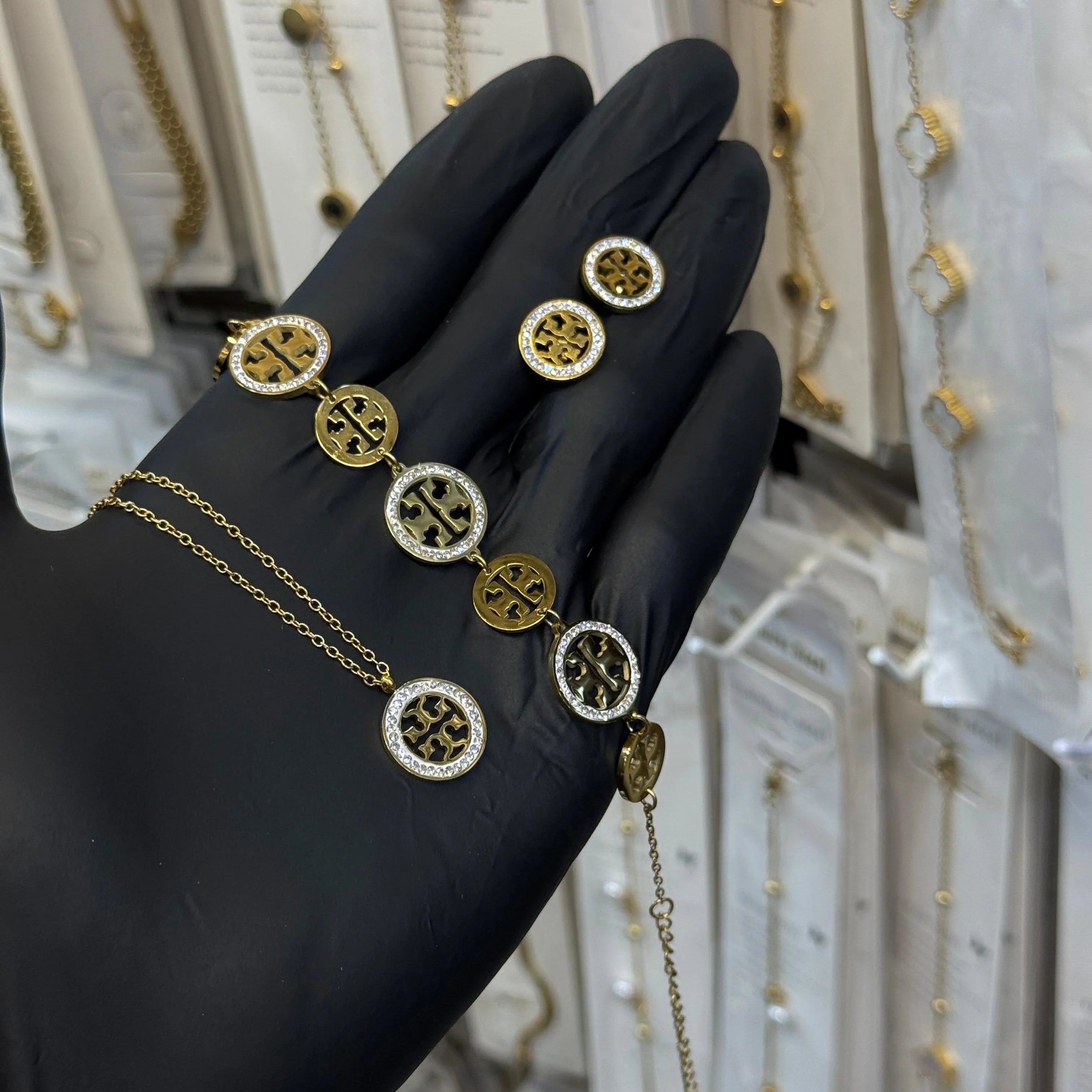 Tory Burch Stainless Steel Set