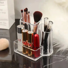 Transparent Makeup Brush Bucket