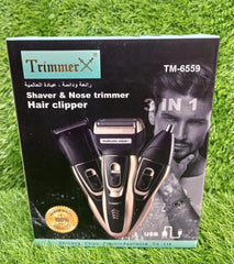 Trimmer X TM6559  3 in 1 Hair Trimmer
