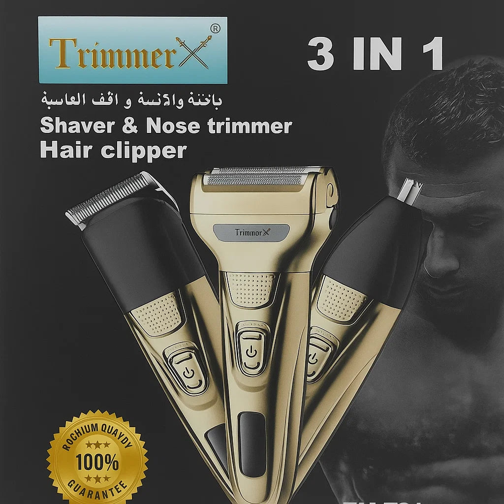 Trimmer X TM-T21 3-in-1 grooming kit