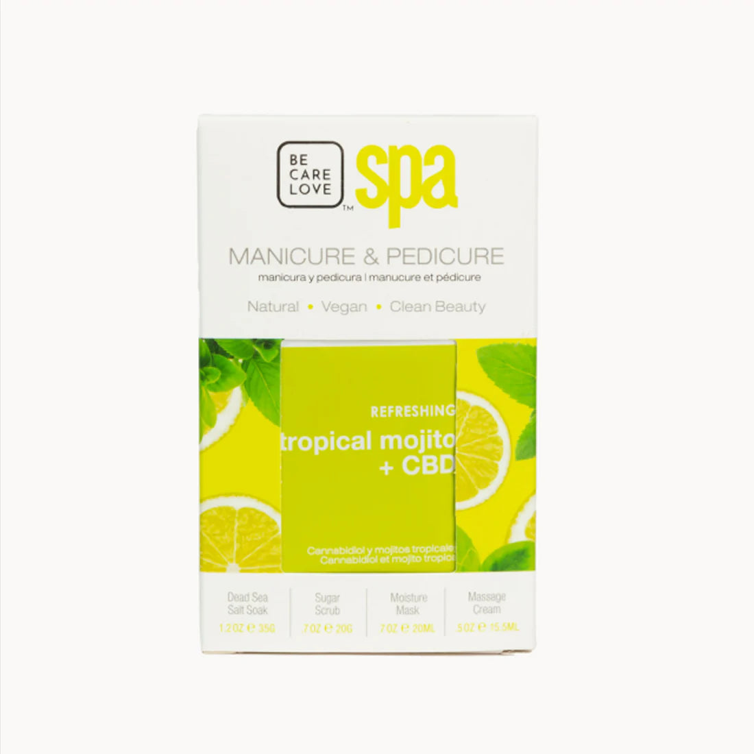 Be Care Love Tropical Mojito Spa 4 Pcs Set