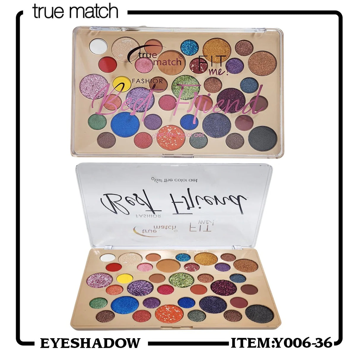 True Match Fit Me 36-Color Eyeshadow Kit