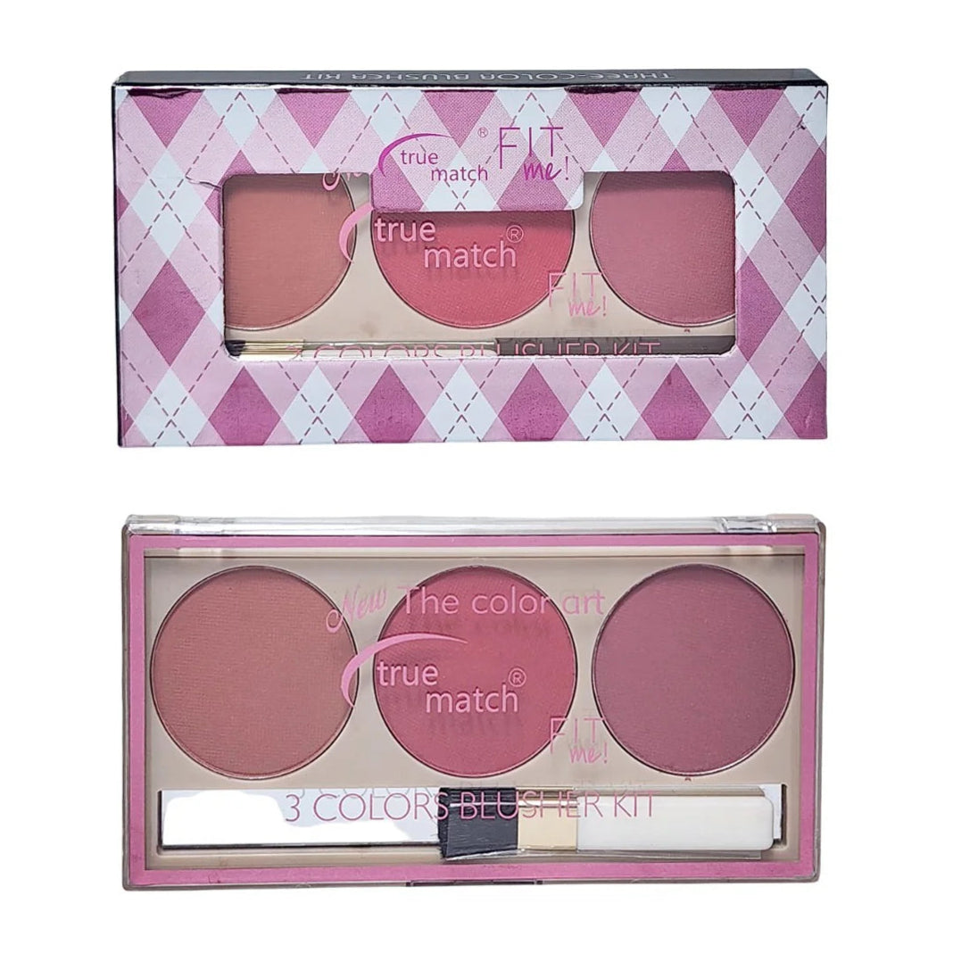 True Match Fit Me 3 Color Blush