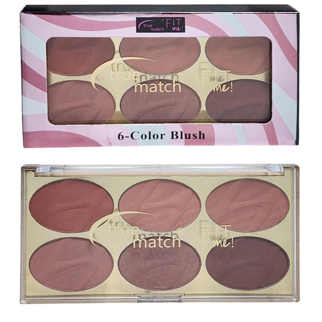 True Match Fit Me 6 Colors Blush