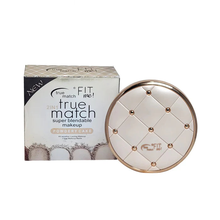 True Match Fit Me Famous 2 in 1 Face Powder - Shade 2
