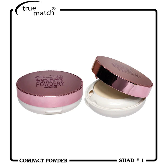 True Match Fit Me Lucent 2 in 1 Face Powder - Shade 1