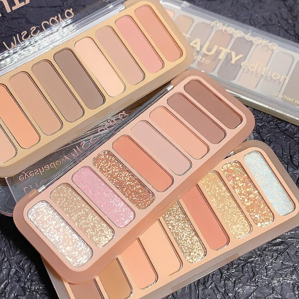 Miss Lara 9-color Blush Highlighter Eyeshadow Palette