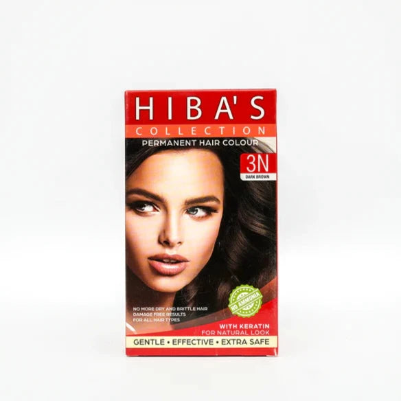 Hibas Collection Hair Color 3N Dark Brown (60-ml)