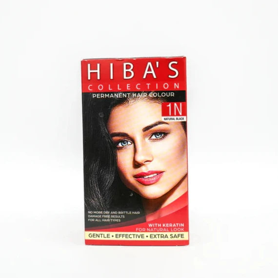 Hibas Collection Hair Color 1N Natural Black (60-ml)