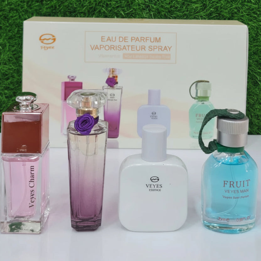 Veyes 4-in-1 perfume gift set - 25ml Each
