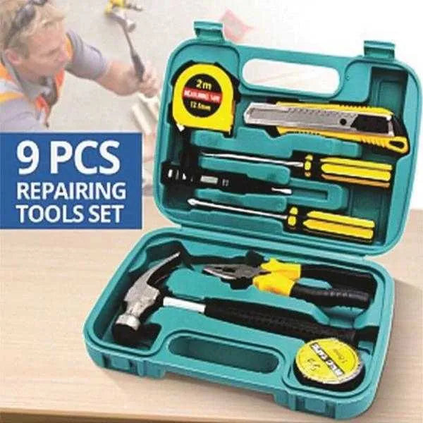 9Pcs Home Repairing Tool Set Kit