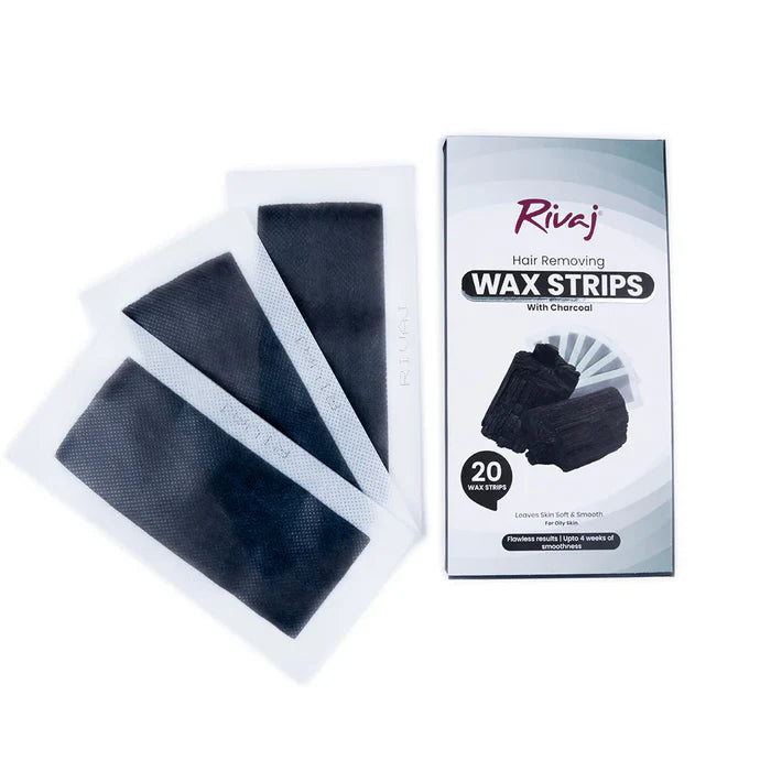 Rivaj UK - Charcoal Hair Removing Body Wax Strips