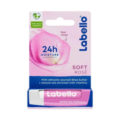 Original Labello Soft Rose, Rose Tinted Lip Balm - 4.80g