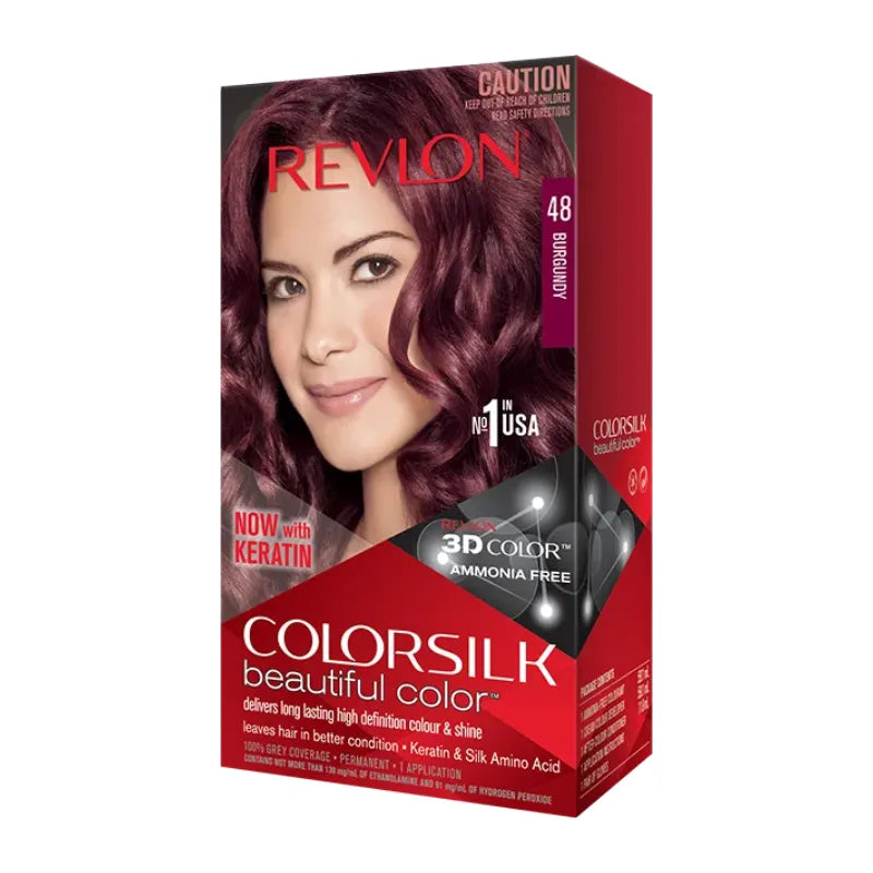REVLON (Italy) 48 Burgundy 3D Hair Color