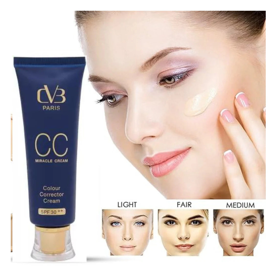 CVB Colour Corrector Cream SPF30++ - 50g