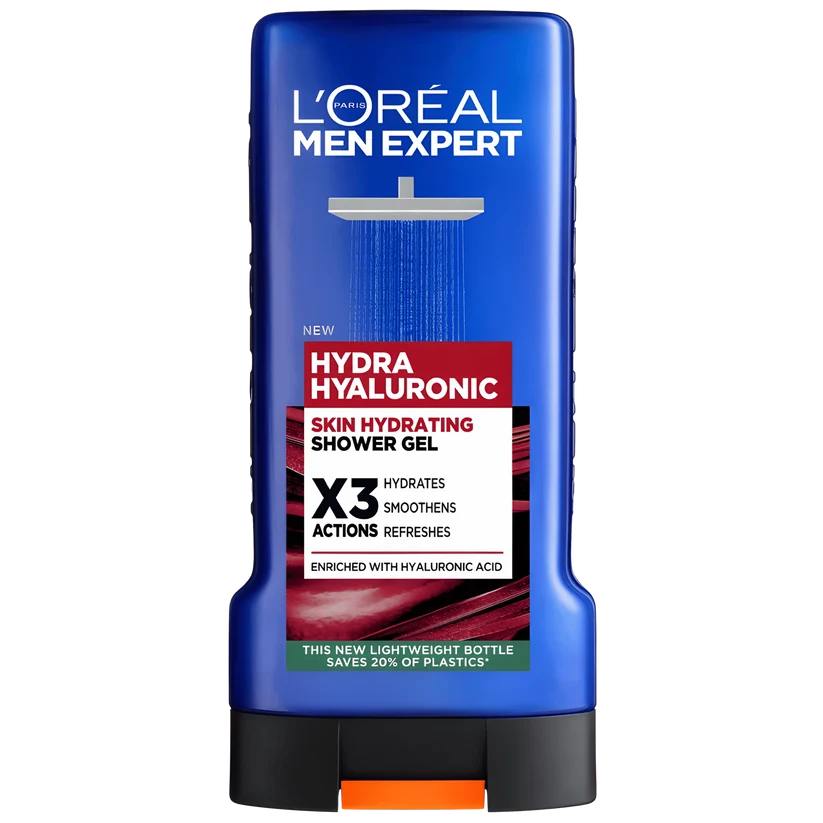 L'Oreal Men Expert Hydra 3x Hyaluronic Shower Gel - 300ml