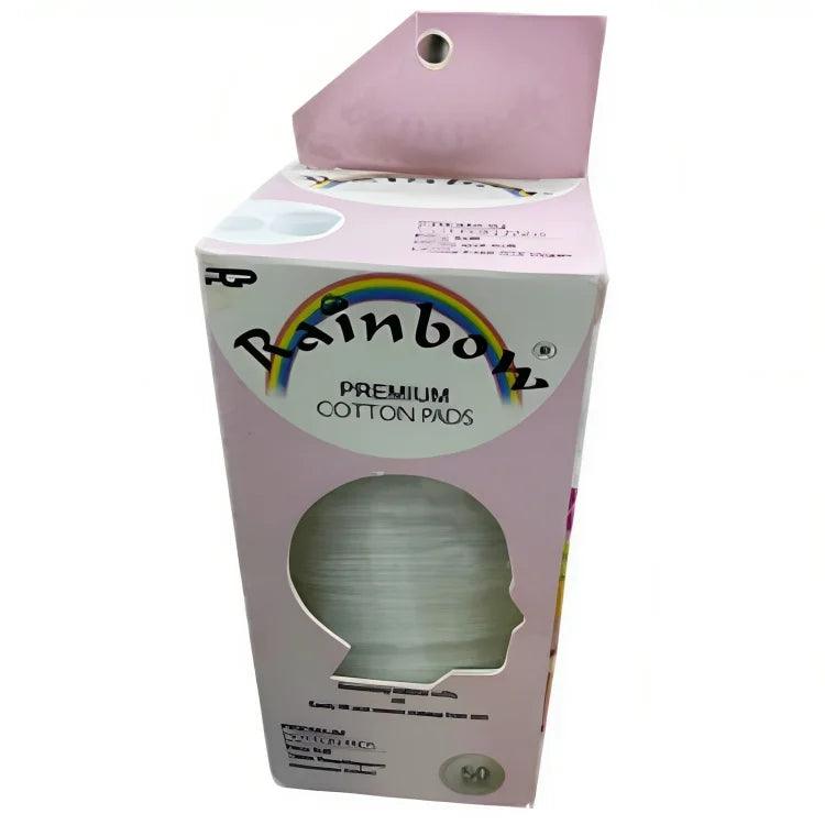 50 pcs Rainbow Makeup Removal Cotton Pad Set