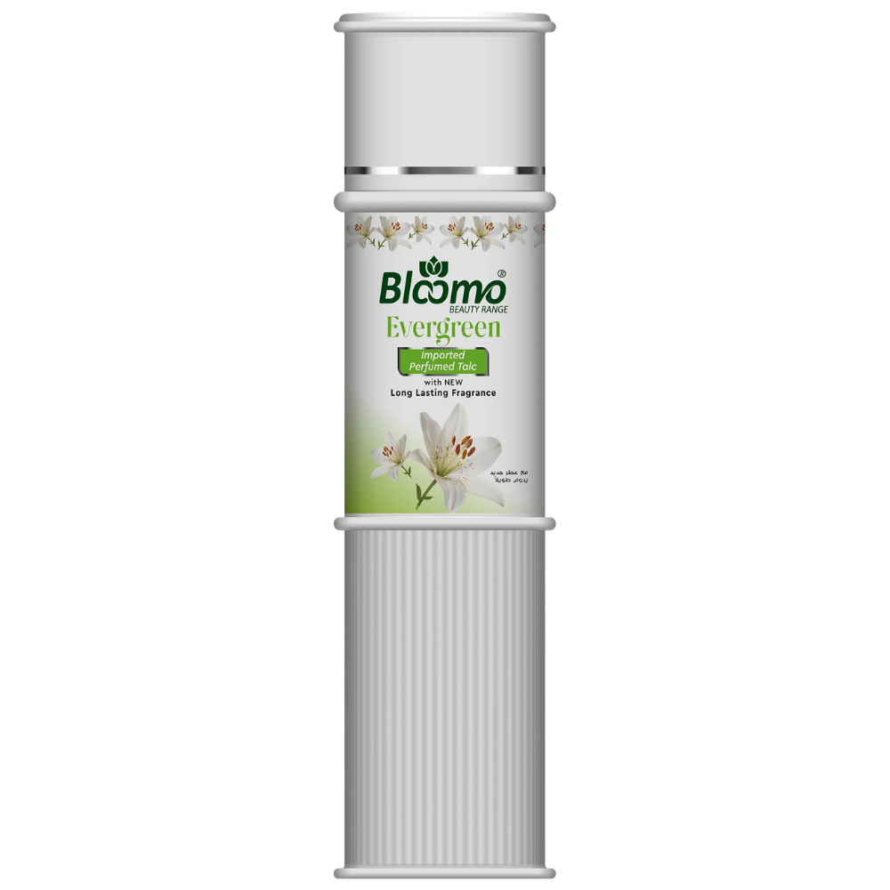 Bloomo Everygreen Premium Talcum Powder