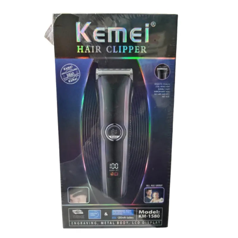 KEMEI KM-1580 USB Fast charging clipper