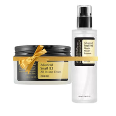 Advanced Snail Bundle : Advanced Snail 96 Mucin Power Essence 100ml + Advanced Snail 92 All in one Cream - 100g