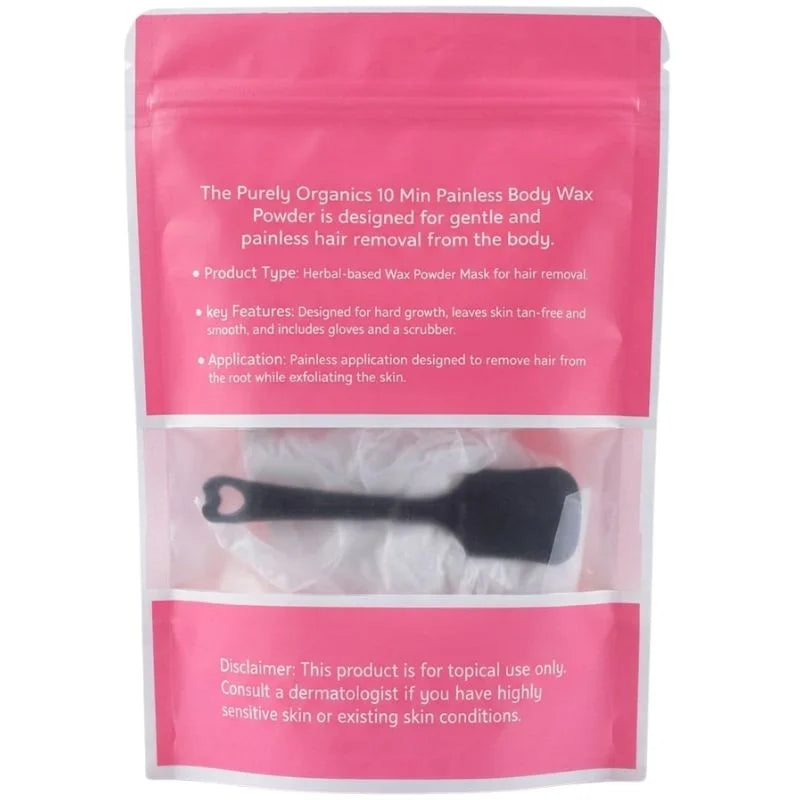 Meow Club 10-Min Painless Body Wax Powder with Spoon - 100g