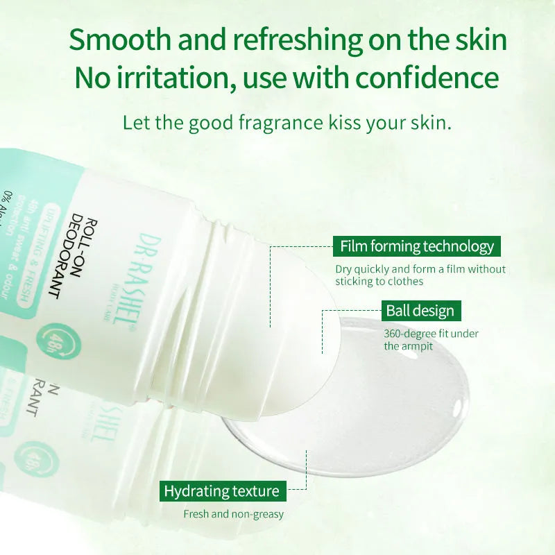 Dr. Rashel Uplifting & Fresh Roll-On Deodorant 48H Protection - 50ml