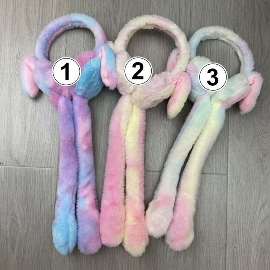 Premium Kids Plush Bunny Earmuffs