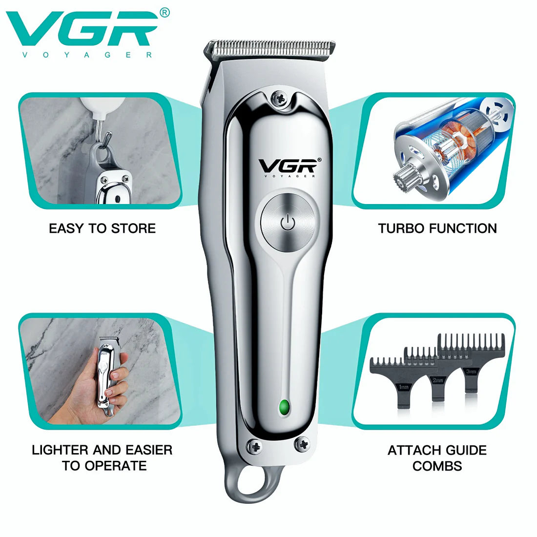 VGR  V-071 Professional Hair Trimmer