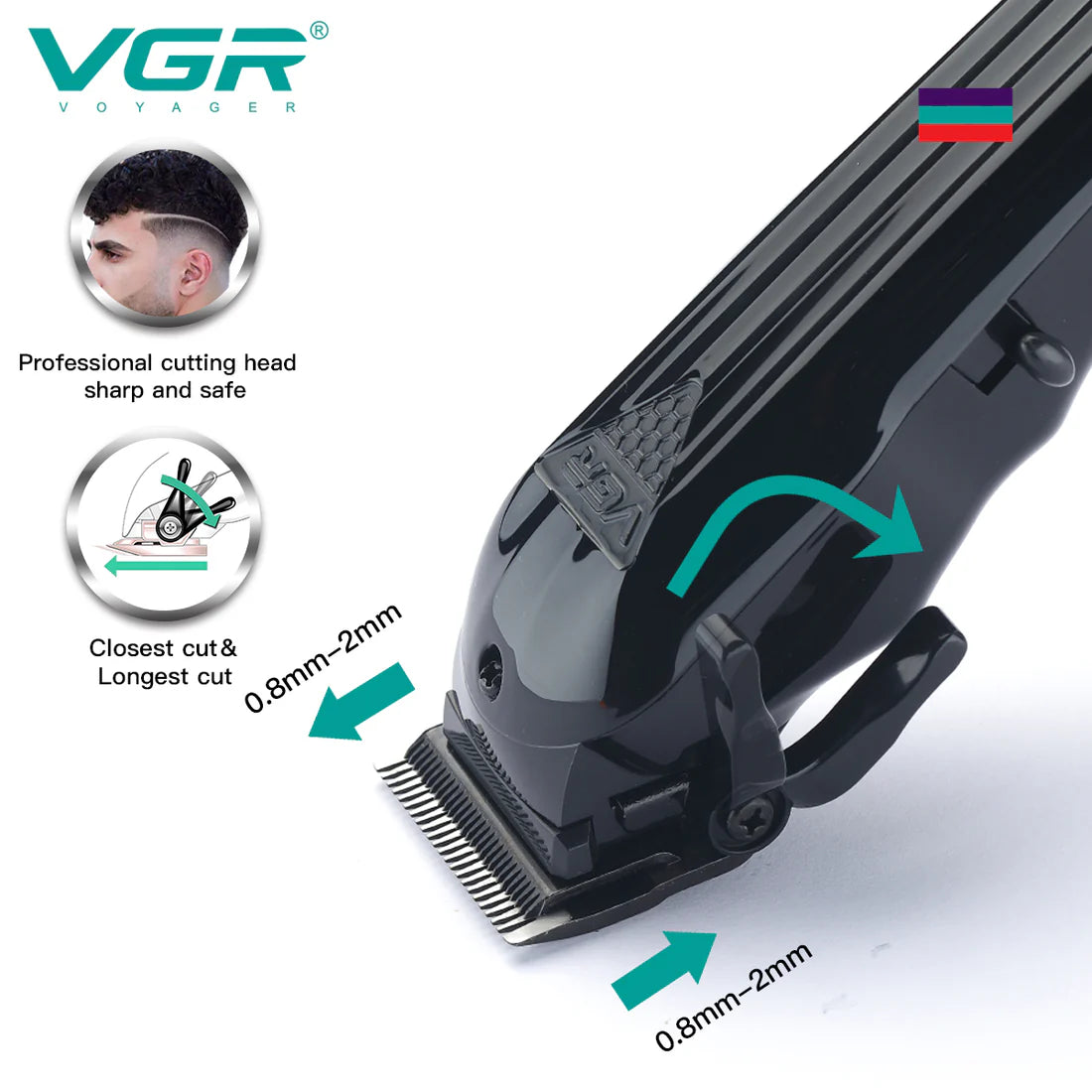 VGR V-282 Rechargeable Hair Trimmer