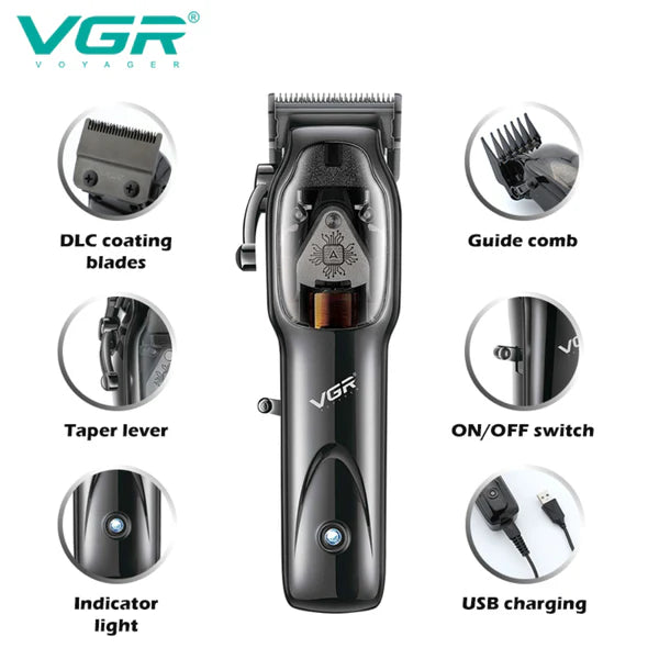 VGR V-653 Professional Hair Clipper