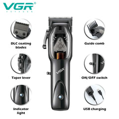 VGR V-653 Professional Hair Clipper