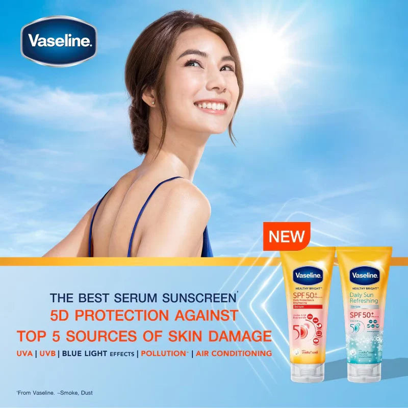 Vaseline Daily Protection & Brightening Serum SPF 50+ PA++++ - 300ml