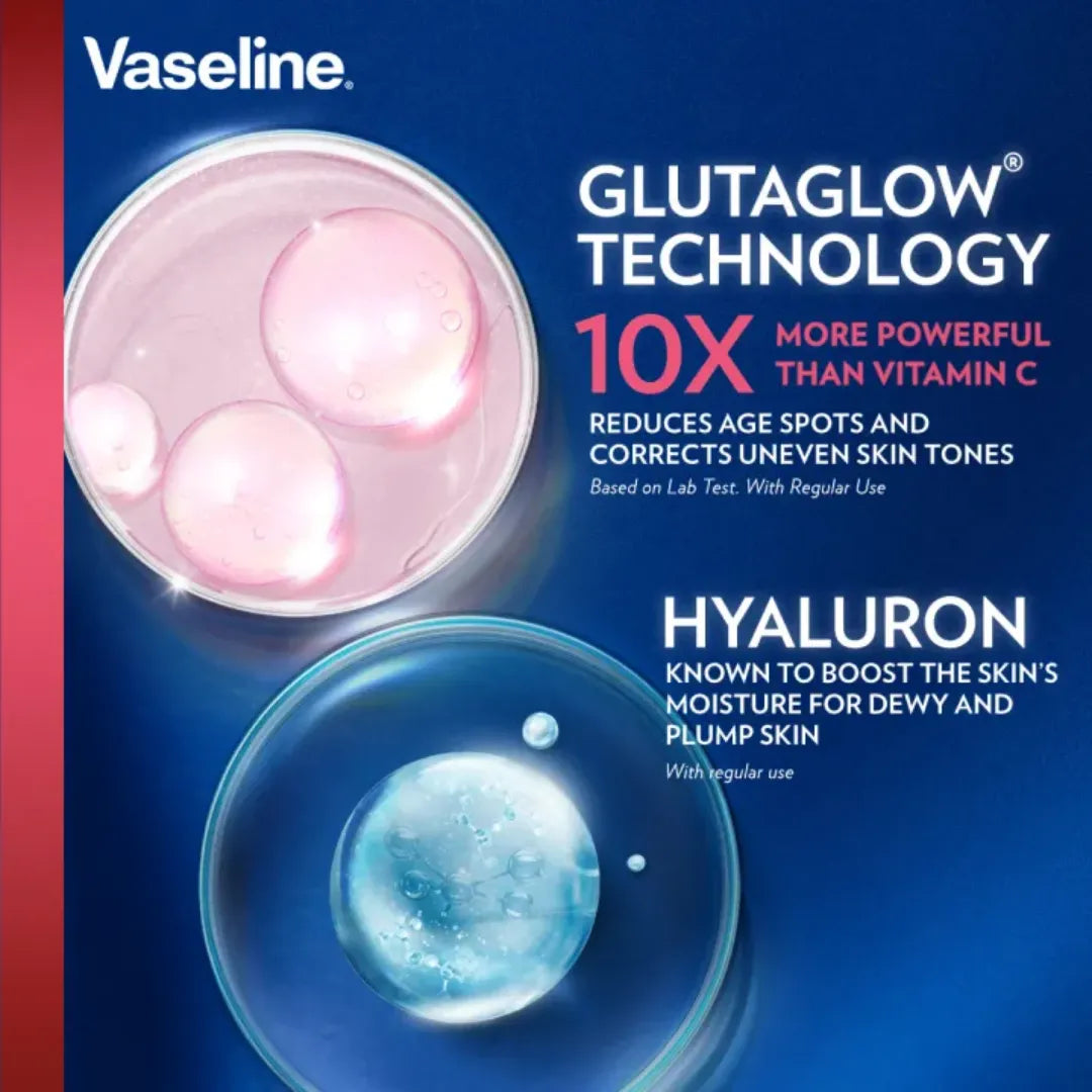 Vaseline Gluta-Hya Serum Burst Lotion Pro-Age Restore - Made in Thailand