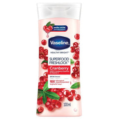 Vaseline - Body Lotion Healthy Bright Super Food Freshlock Cranberry