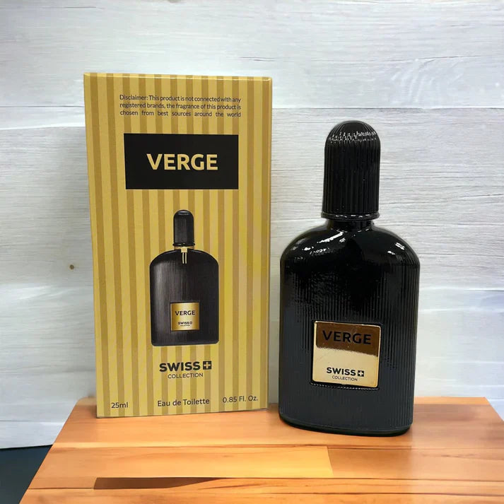 Verge by Swiss Collection Eau De Toilette for Men – 25ml