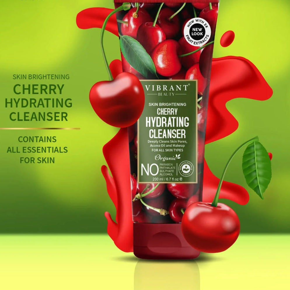 Vibrant Beauty Cherry Hydrating Cleanser (200ml)