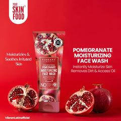 Vibrant Beauty Pomegranate Moisturizing Face Wash (200ml)