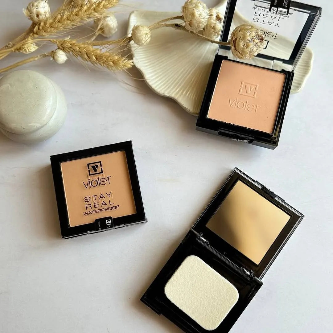 Violet Stay Real Waterproof Powder