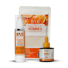 BNB Vitamin C Bundle ( Serum 30ml+ Night Cream 50ml + Mask 120gm )