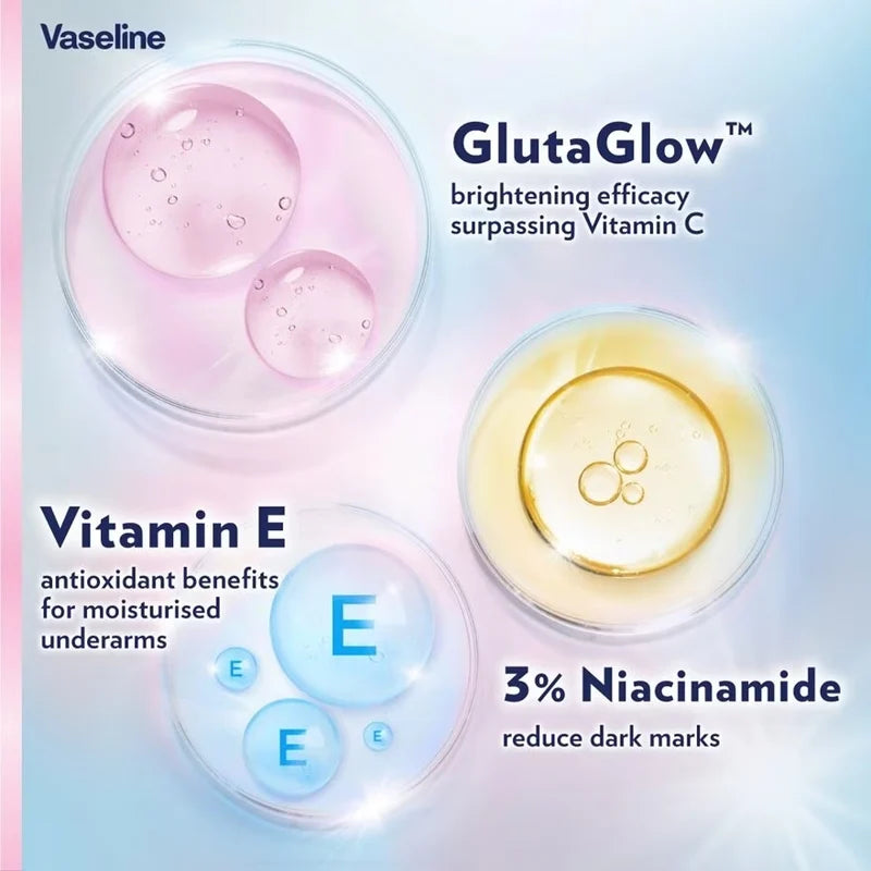 Vaseline GlutaGlow Ampoule Dry Serum Deodorant Bright & Dry - 45ml