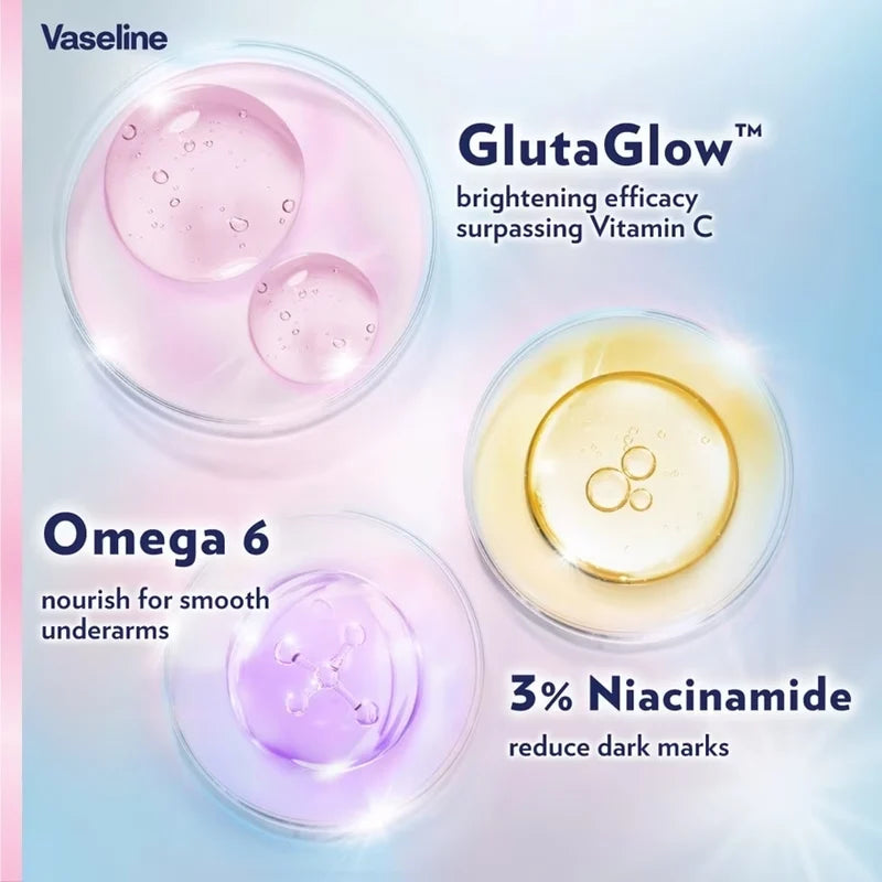 Vaseline GlutaGlow Ampoule Dry Serum Deodorant Bright & Smooth - 45ml
